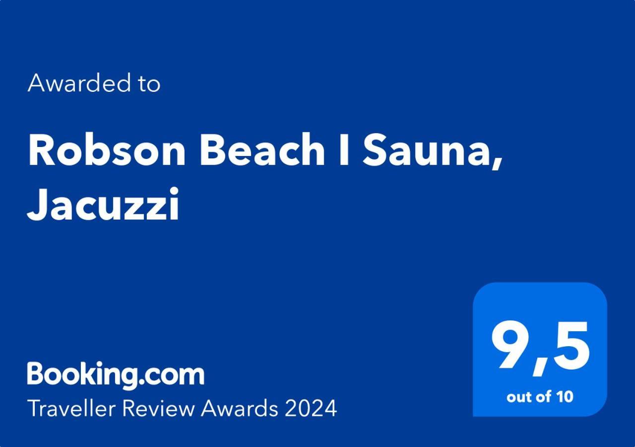 Robson Beach I Sauna, Jacuzzi Międzywodzie Kültér fotó